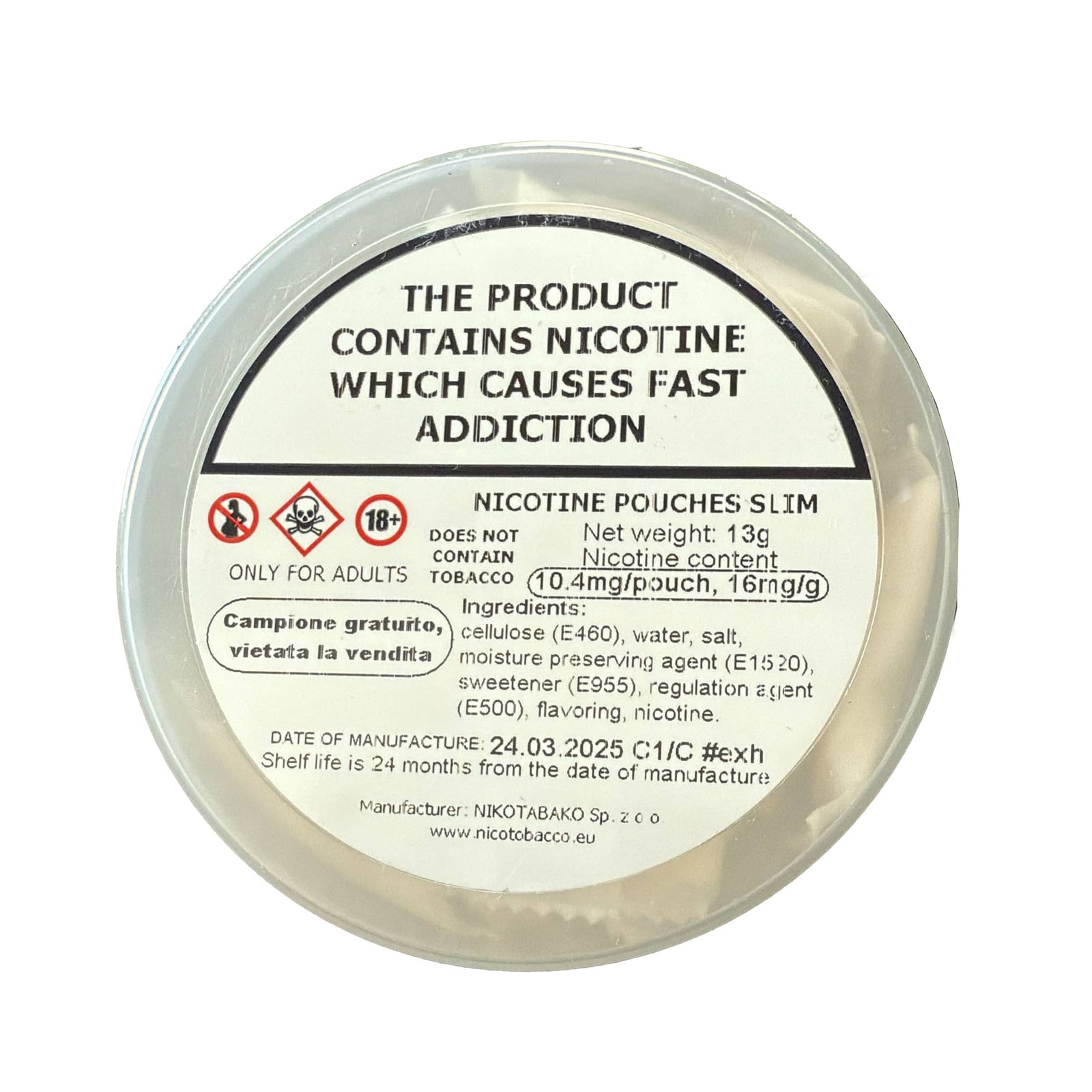 WHITE FOREST BERRIES 10mg