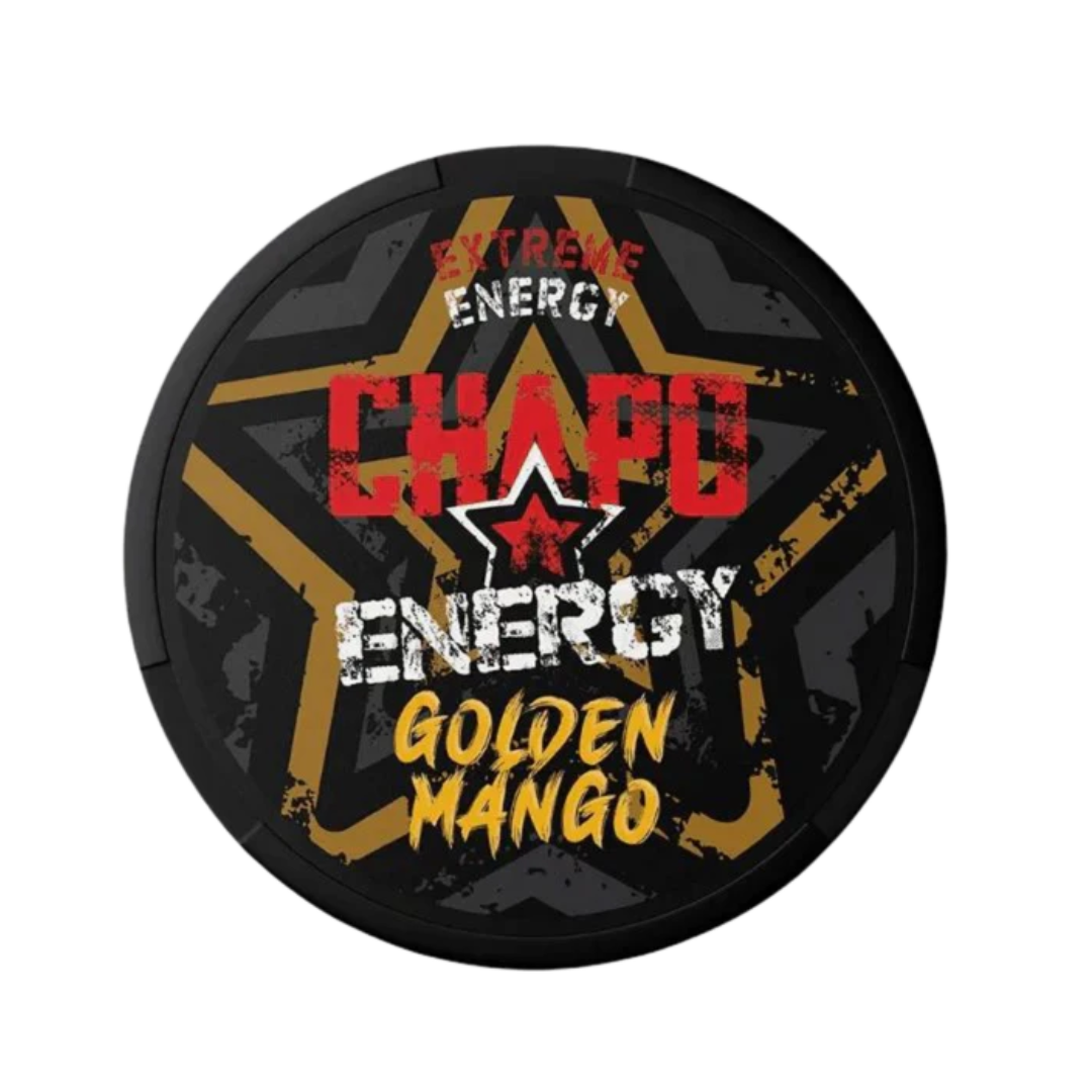 CHAPO ENERGY – Golden Mango  75mg/pouch