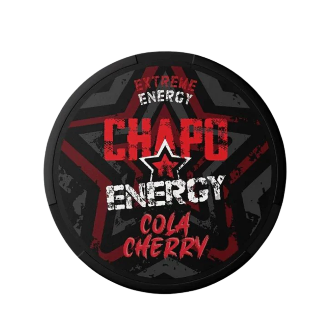 CHAPO ENERGY – Cola Cherry  75mg/pouch